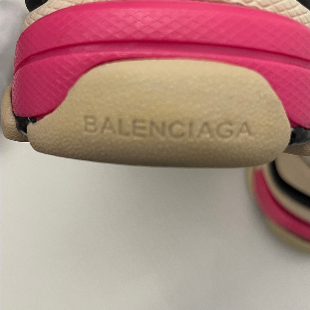 Balenciaga Pink, Black, and White Chunky Made In Italy Sneakers Women’s Size 38 - Picture 5 of 15